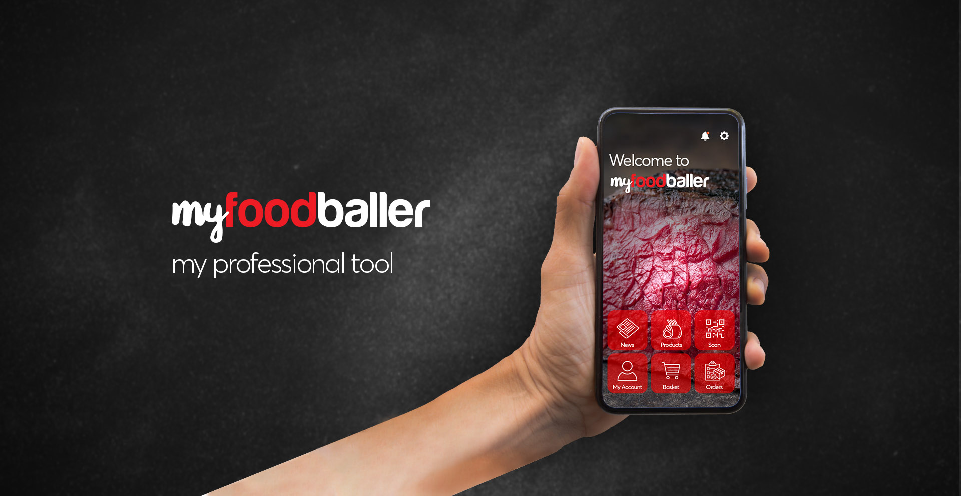 myfoodballer App Banner - Desktop myfoodballer App Banner